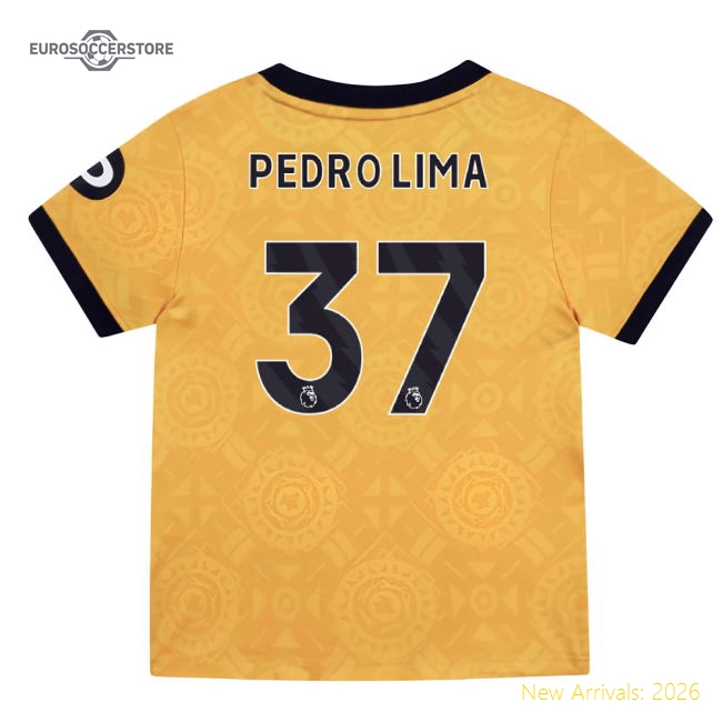 Football Team Kids Durable Pedro Lima Jersey 2025-2026 Tag-free