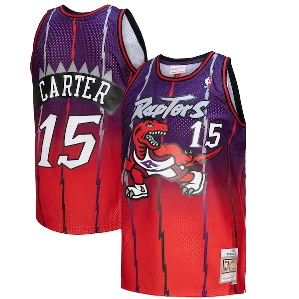 Vince Carter TOR Swingman Jersey - modern authentic - Red game-day