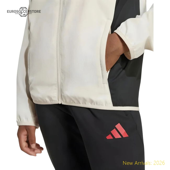 2025-2026 Liverpool Presentation Jacket (White) - Kids