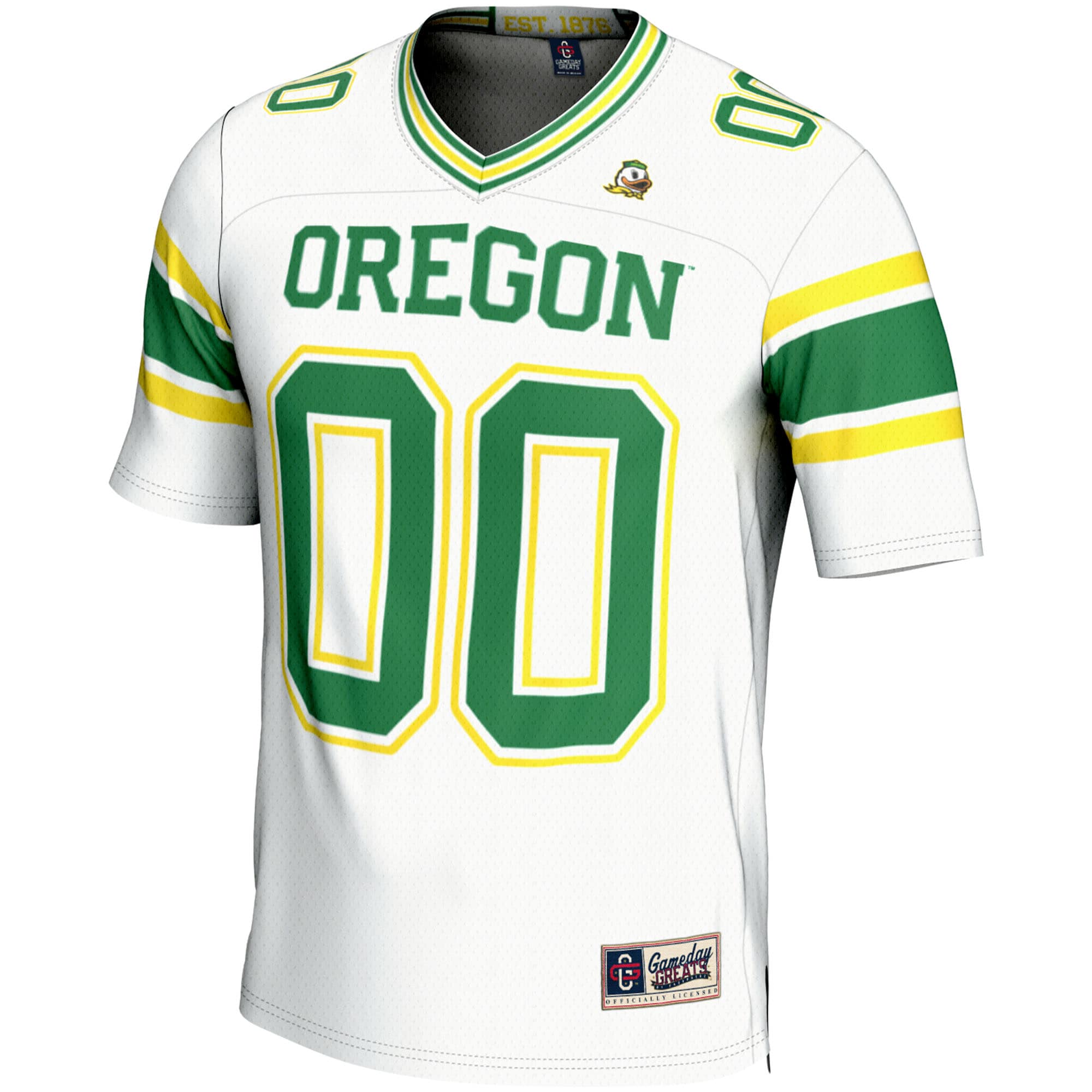 Oregon Ducks Football Jersey - White | Stadium Series 26/27 Season