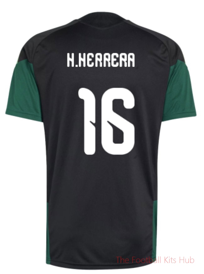 [JED] 2026/27 Mexico Training Jersey (Black) (H.Herrera 16)