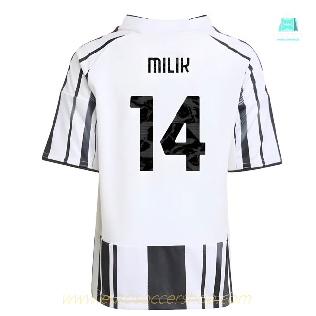 2025-2026 Juventus Home Mini Kit (Milik 14)