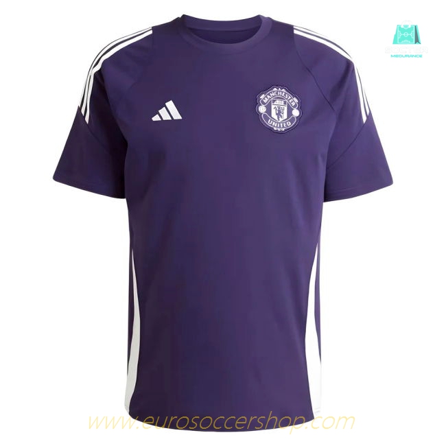 2025-2026 Man Utd Training Tee (Aurora Plum)
