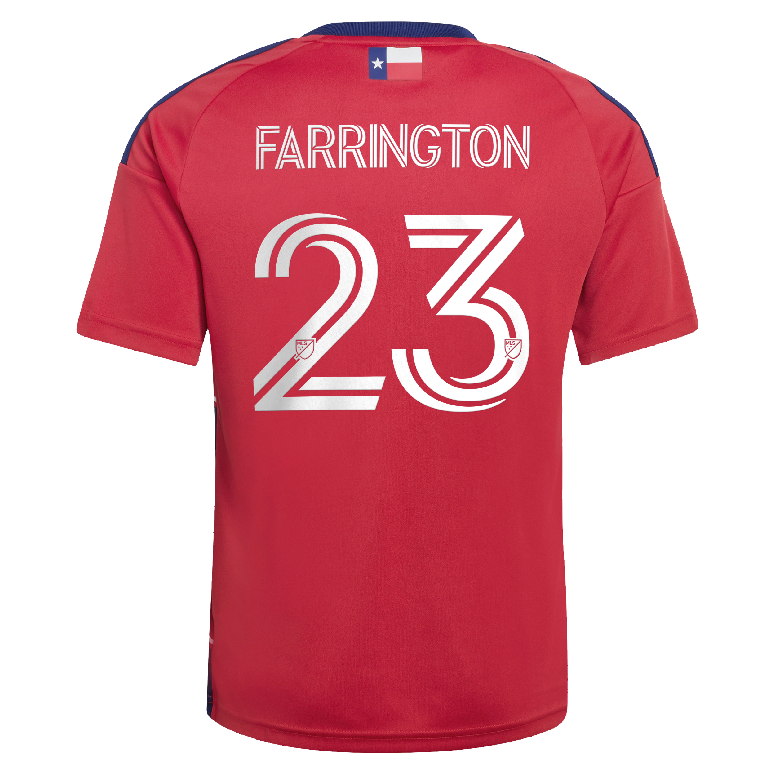 [SJH] Logan Farrington FC Dallas Youth 2026 DNA Kit Replica Jersey - Red
