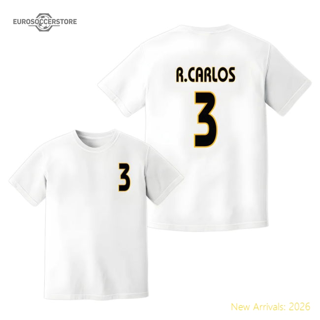 Popular Popular Roberto Carlos Real Madrid Hero Tee