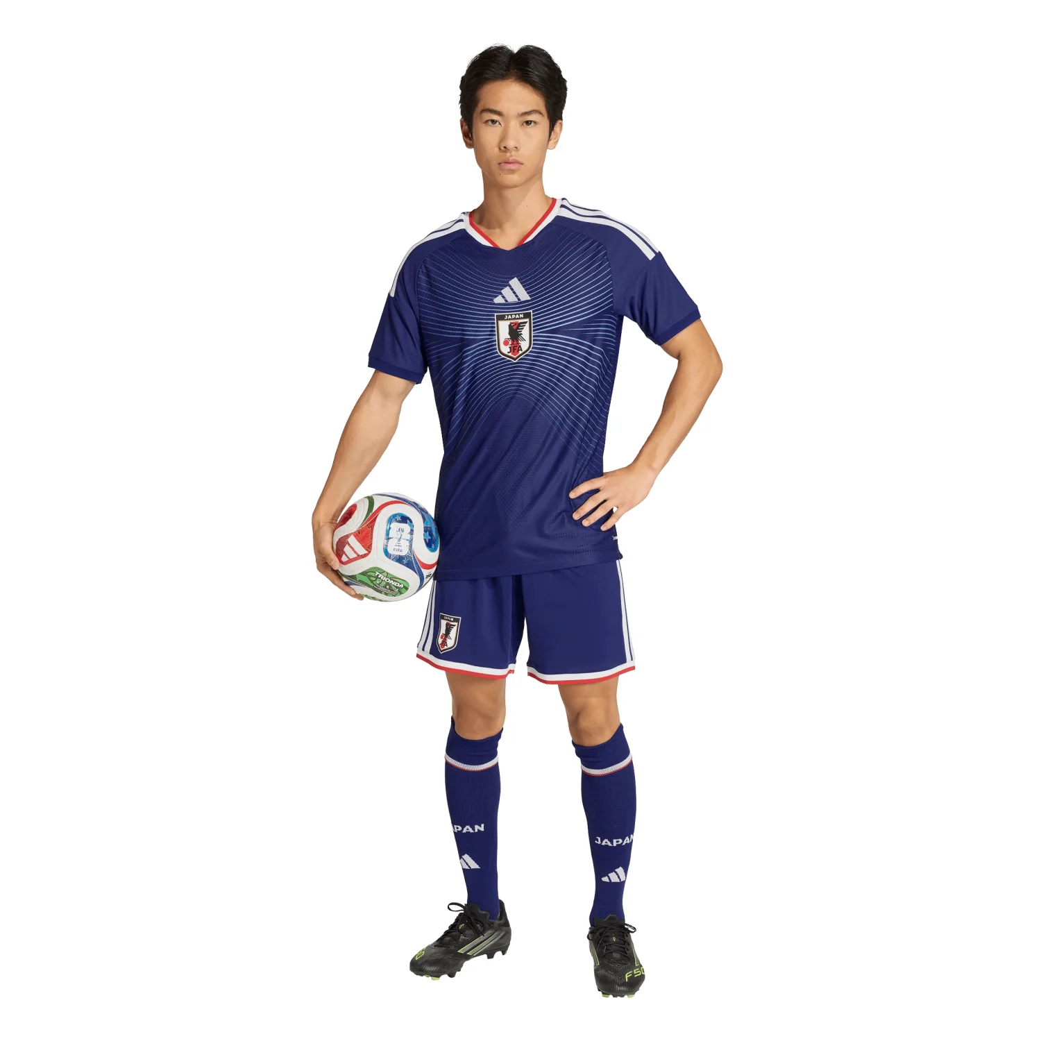 Japan 2026/27 Elite Home Jersey - Men's | Slim Fit Climacool+ Lightweight Football Shirt with Landscape Design