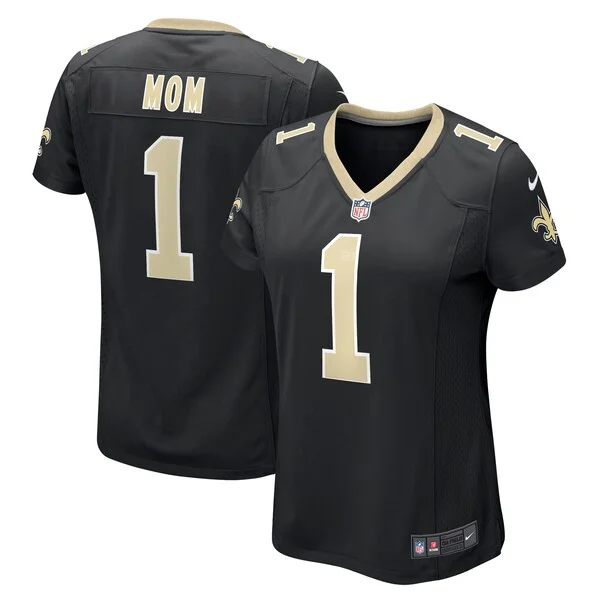 Performance New Orleans Saints Game Jersey - Premium Black NFL Fan ...