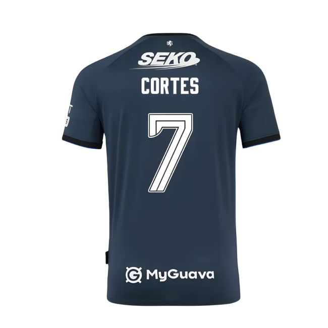 Official 2025-2026 Rangers Third Third Cortes 7 With Modern Design -