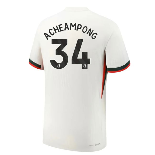 Chelsea Club Sophisticated Away Game Jersey (Acheampong 34)
