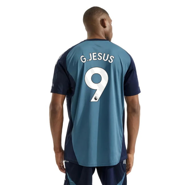 Arsenal 2025-20 Training Football Shirt Featuring Jesus 9 L S