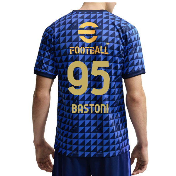 [DDJ] 2026-2027 Inter Milan Pre-Match Shirt (Blue) (Bastoni 95)