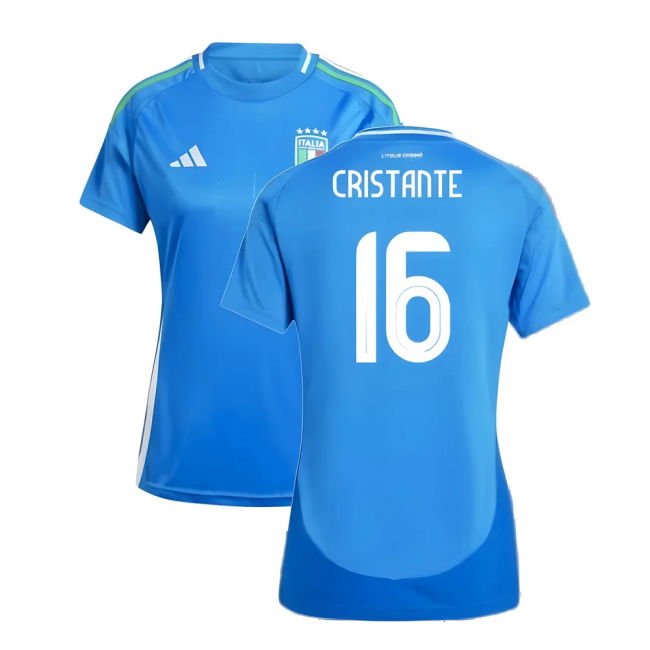 Italy Football Team Unique Item Home Collector Jersey (CRISTANTE 16)
