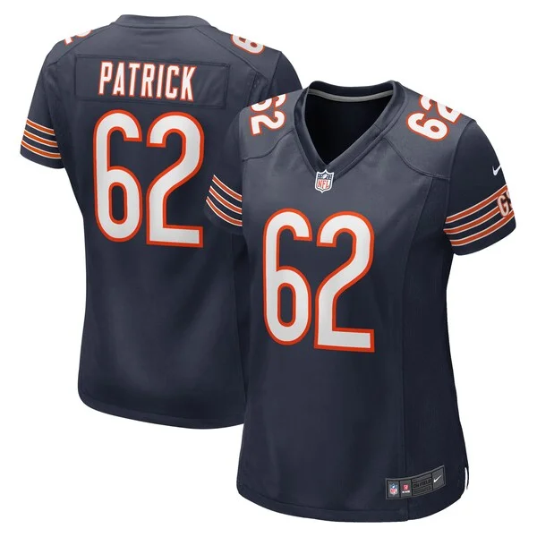 None Lucas Patrick Game Jersey - Navy | NFL Player Jersey | NFL Footba