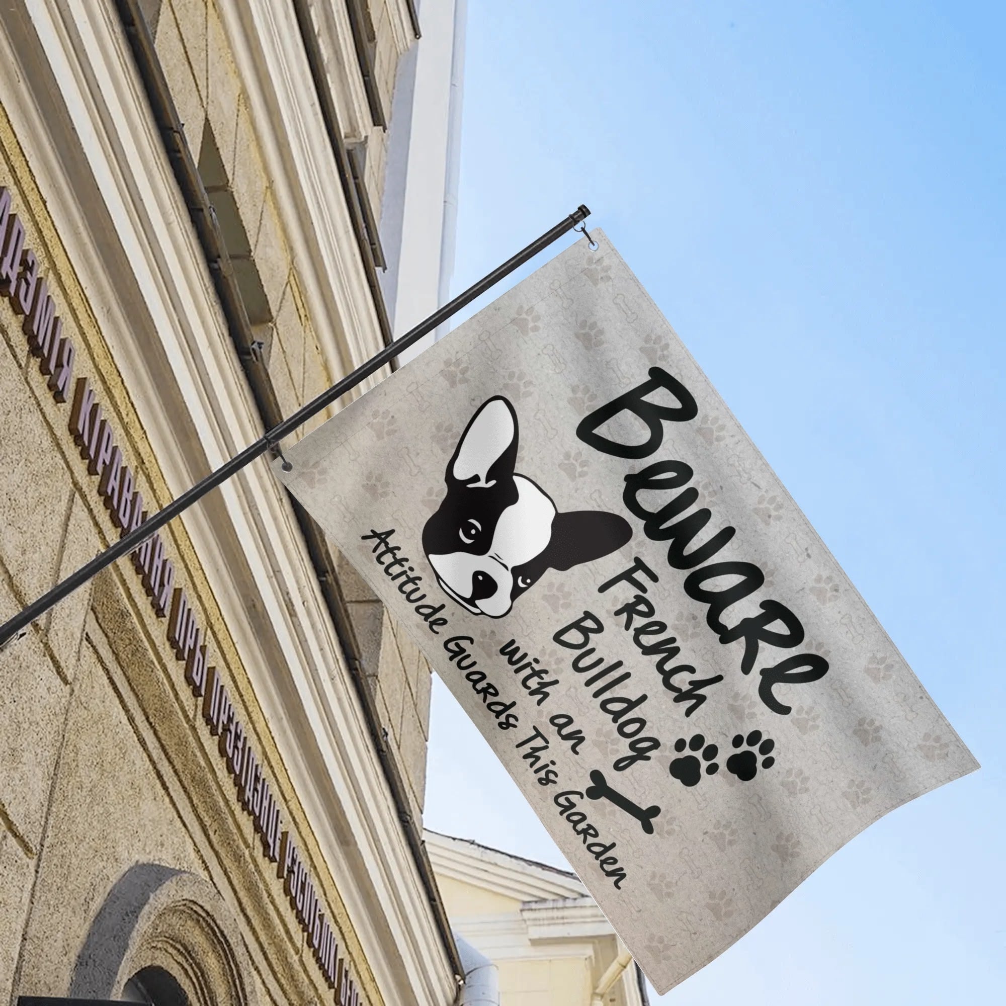 Buddy - Vet-recommended Garden Flags For Frenchie Lovers Dog Supplies