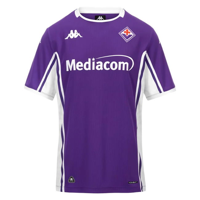 Comuzzo 15 Genuine 2025-2026 Fiorentina Serie A TIM Home Jersey