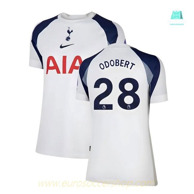 2025-2026 Tottenham Home Shirt (Womens) (Odobert 28)
