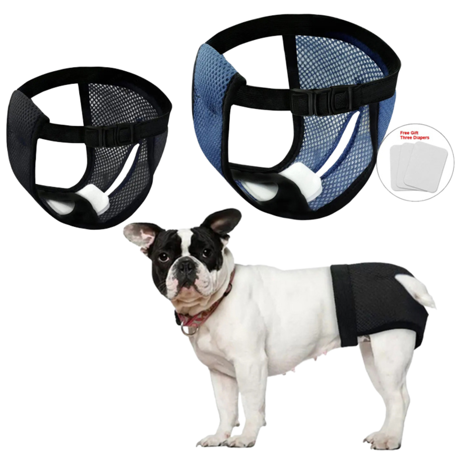 Leak-Proof Frenchie Diaper Hygienic Panties for Ultimate Comfort
