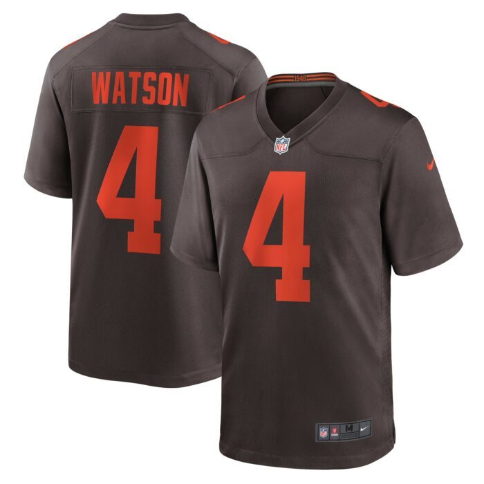 None Men's CLE Browns Modern Officially Licensed Jersey Game Day Wea