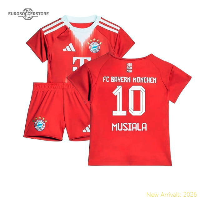 Supporter 2025-2026 Bayern Munich Home Baby Kit (Musiala 10)