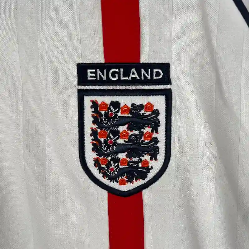 2002 England Long Sleeve Jersey retro kit