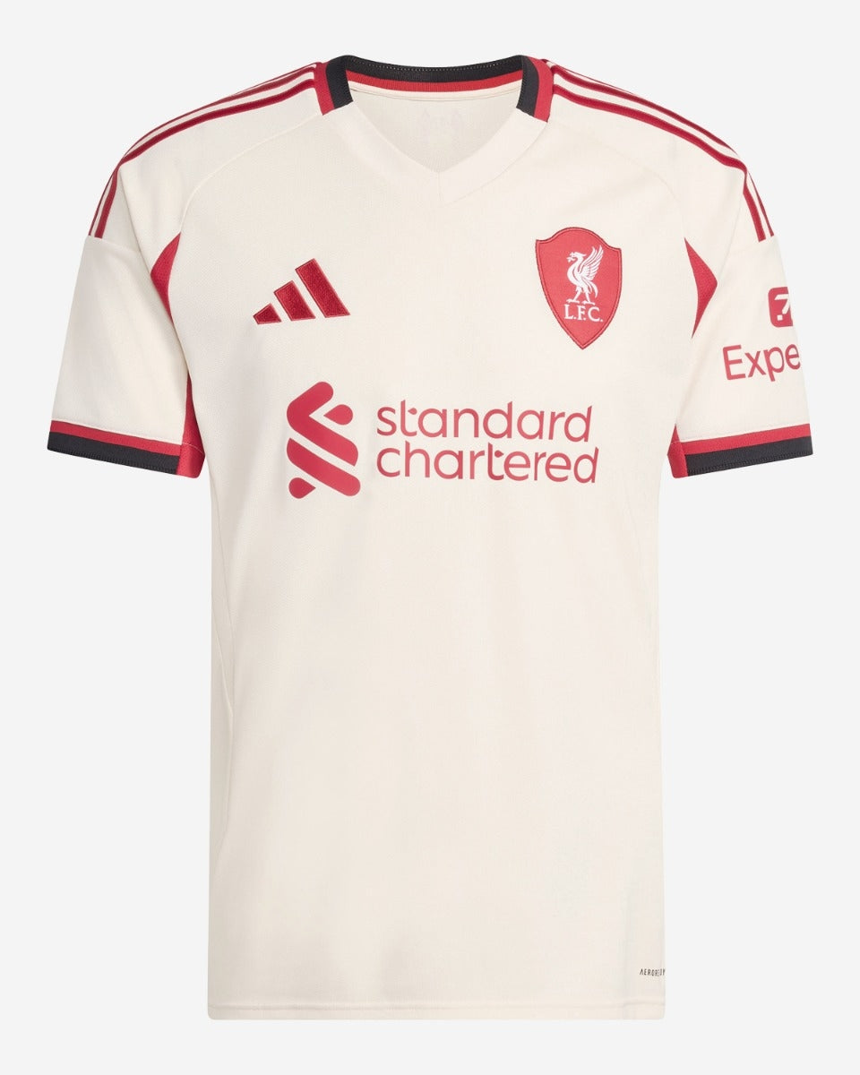 Liverpool Away Soccer Jersey 2025/26 Authentic Kit