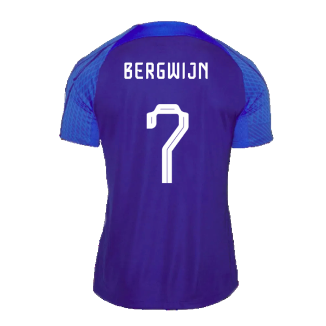 BERGWIJN 7 Holland National Team Top Tier Training Player Jersey