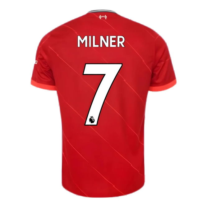 Premium Quality Liverpool Home Shirt Milner #7 Latest Edition Repl...