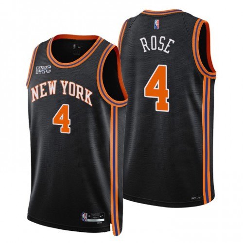 Clippers Black York Knicks #4 Nike Jersey - Reasonably Priced