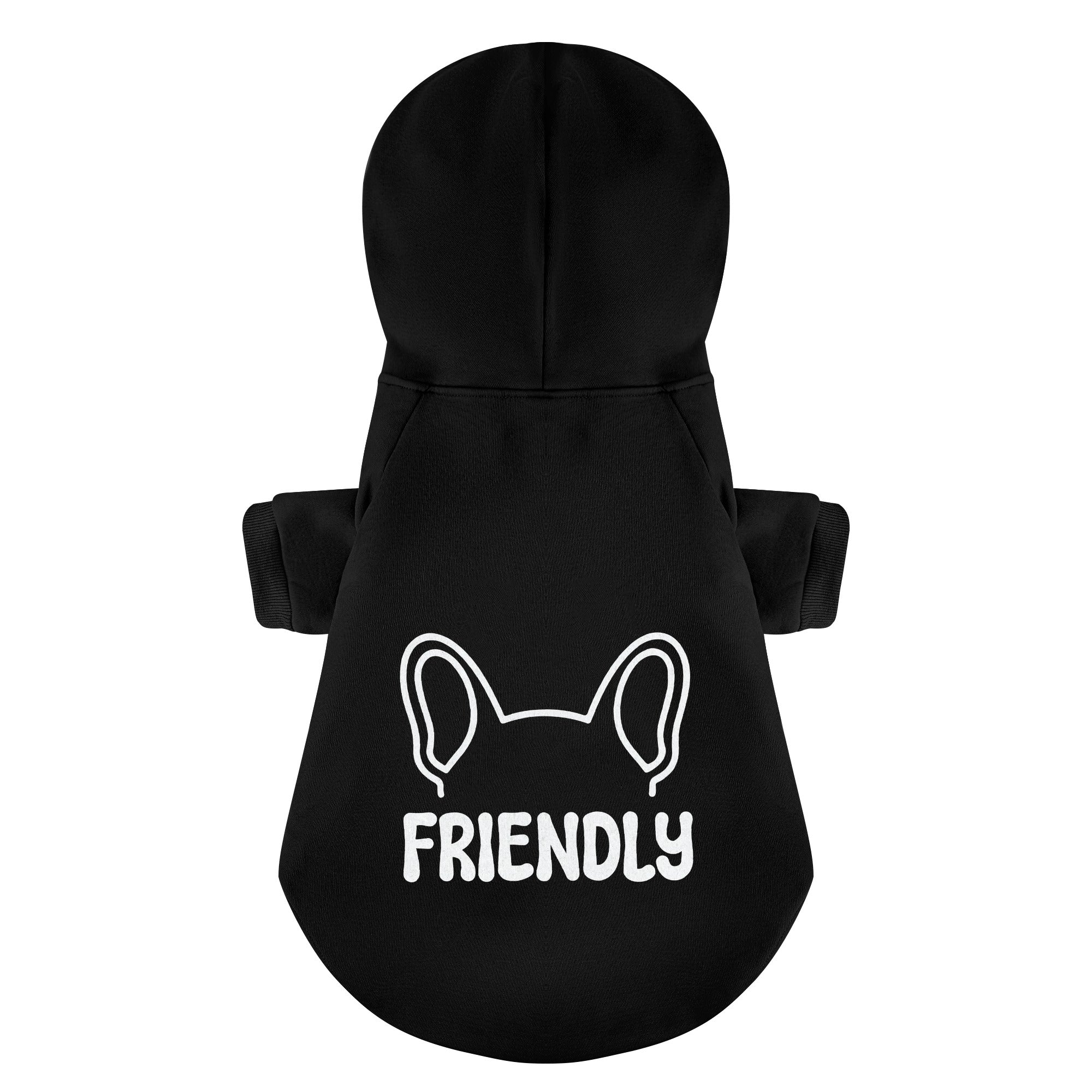 Friendly and Not Friendly - Matching French Bulldog Hoodies – Stylish, Cozy & Personalized!
