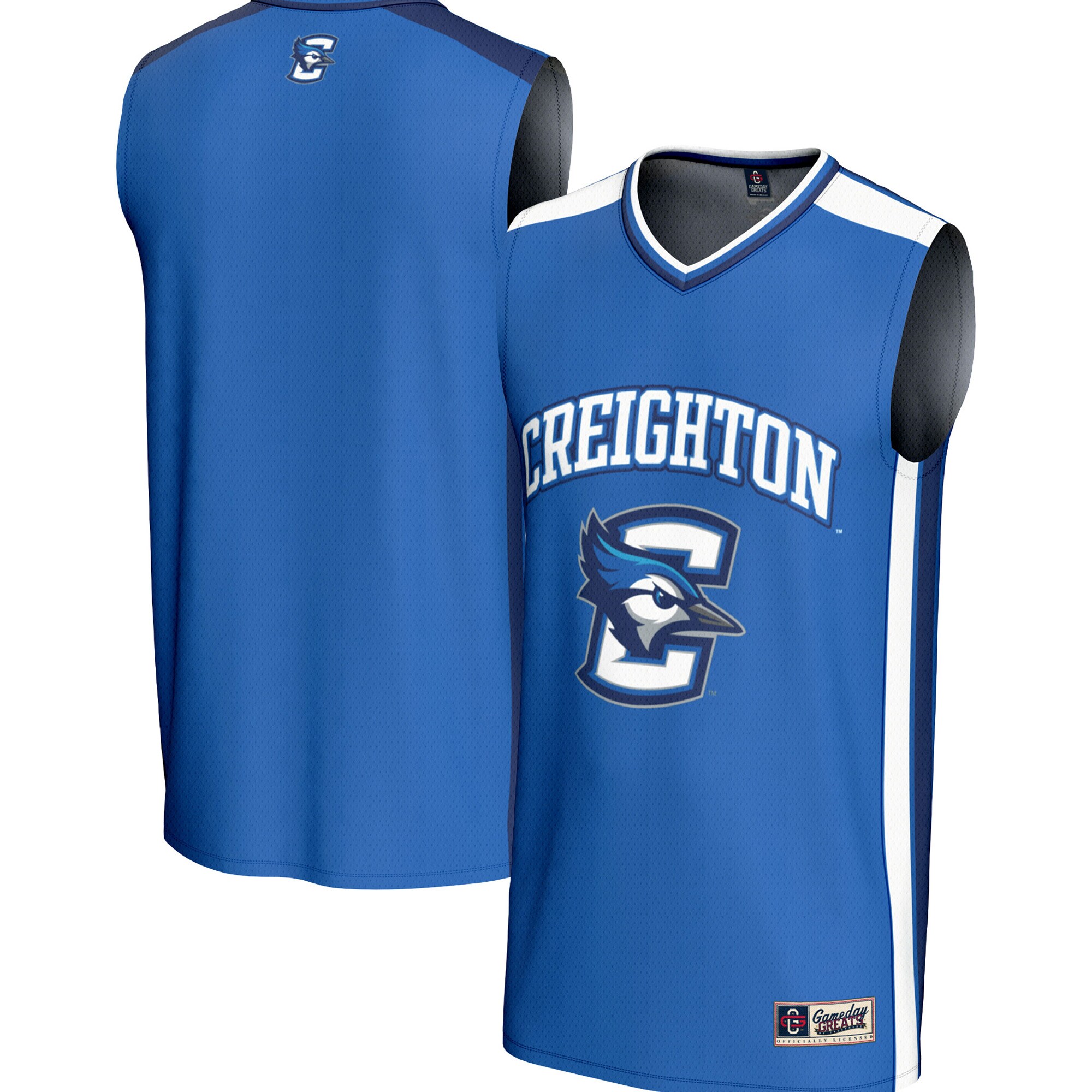 [DDG] Creighton Bluejays GameDay Greats Spirit Basketball Jersey - Blue