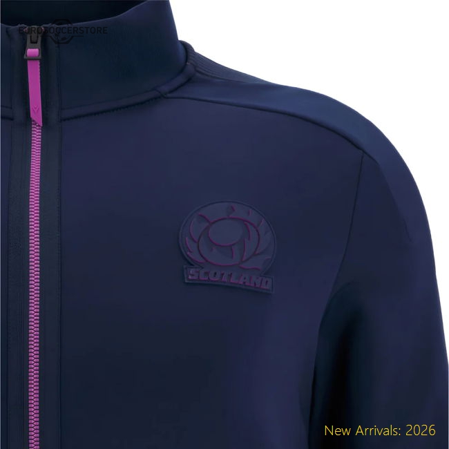 2025-2026 Scotland Rugby Anthem Jacket (Navy) - Kids