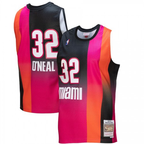 Black MIA Miami Heat #32 Game-Used Style Jersey Premium Quality