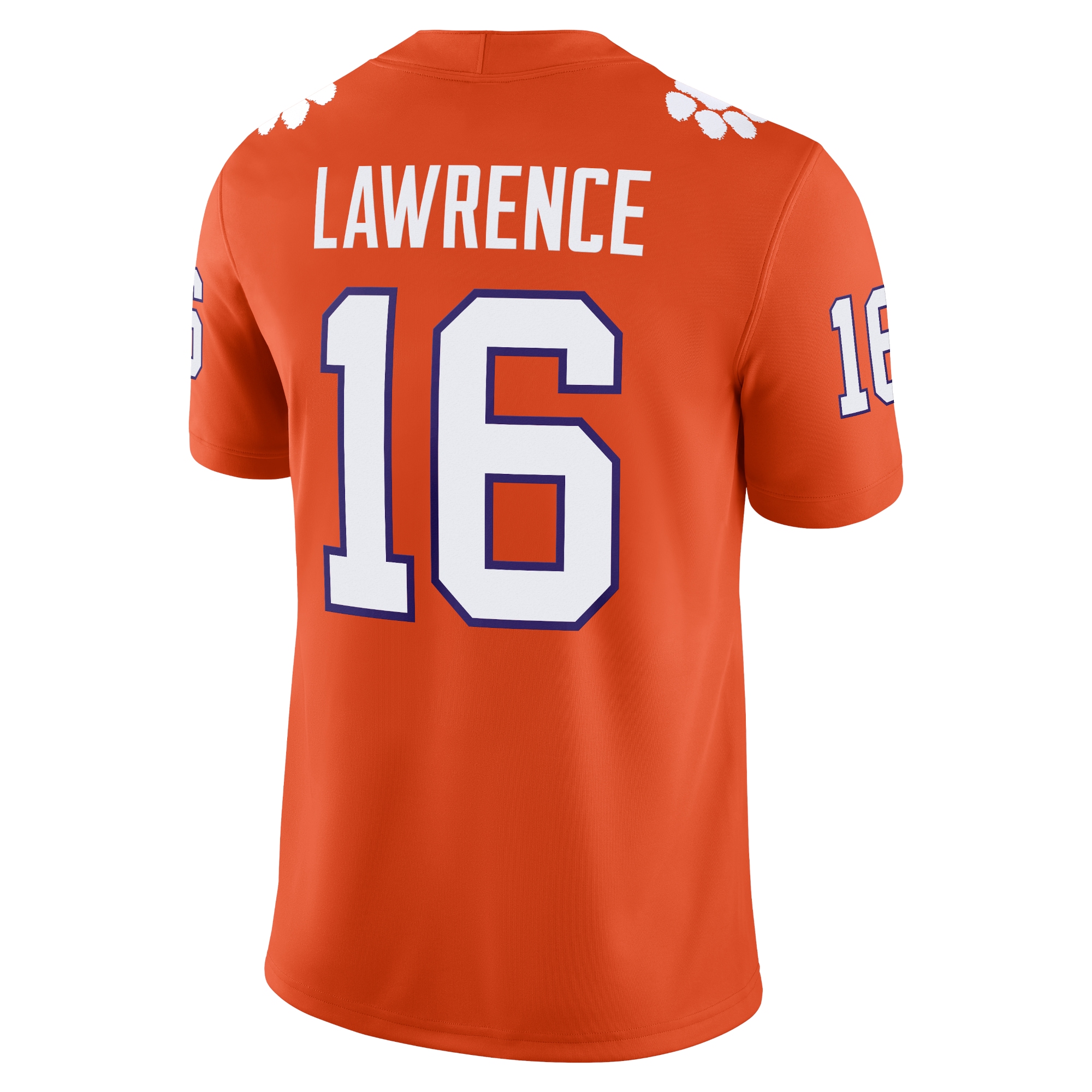 [NJP] Trevor Lawrence #16 Clemson Tigers Alumni Game Jersey - Orange
