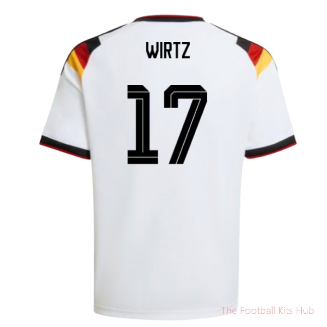 [SD] 2026/27 Germany Home Shirt (Kids) (Wirtz 17)