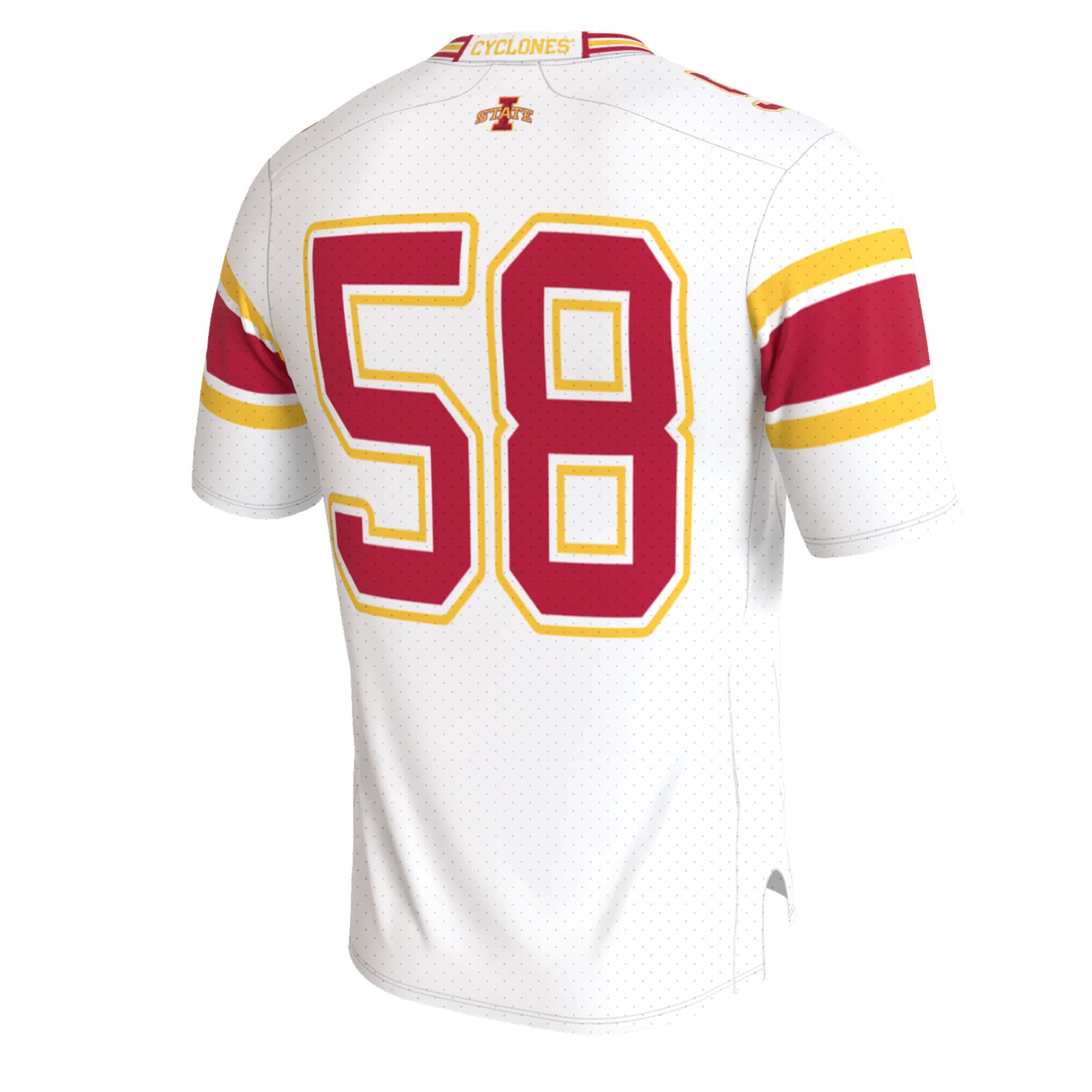 Iowa State Cyclones GameDay Greats Unisex Lightweight Collegiate Football Whiteout Fashion Jersey