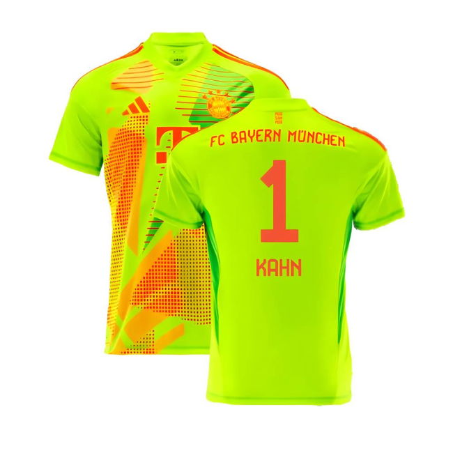 2024-2025 Home Shirt by Bayern Munich Goalkeeper (Adult
