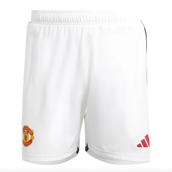 2023-2024 Home Shorts by Man Utd Authentic (Unisex