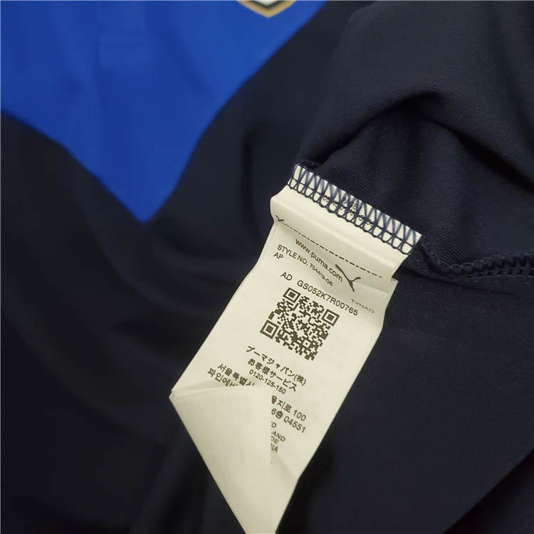Premium Quality Euro 2020 Italy 20-21 NavyBlue Polo Shirt