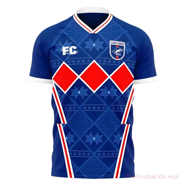 Cape Verde 2021-2022 Home Concept Kit (Fans Culture)