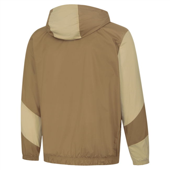 2023-2024 Man City Prematch Woven Jacket (Toasted) (Collector's Item)