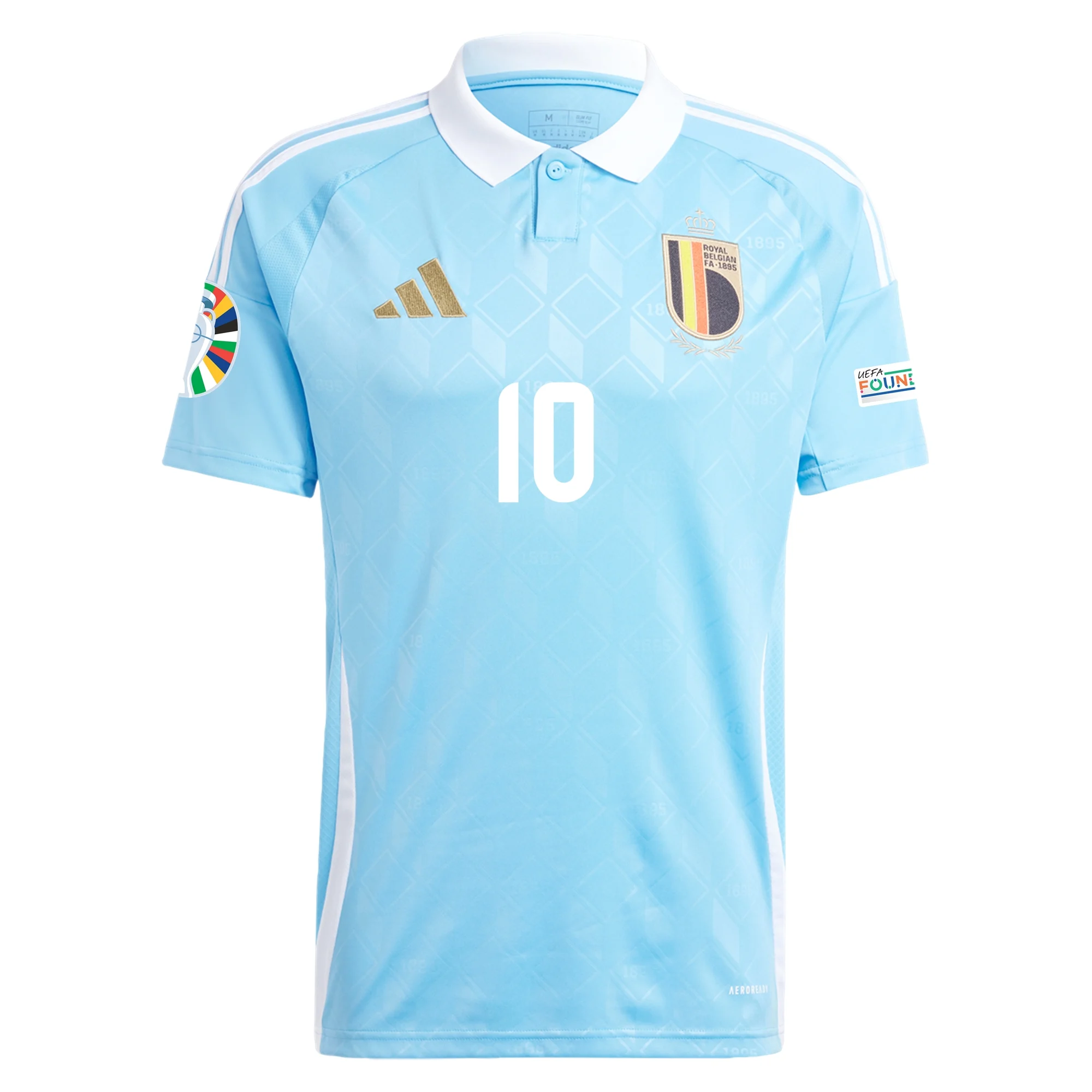 Belgium 2024-2025 UEFA Euro Away Jersey –  Player Version S