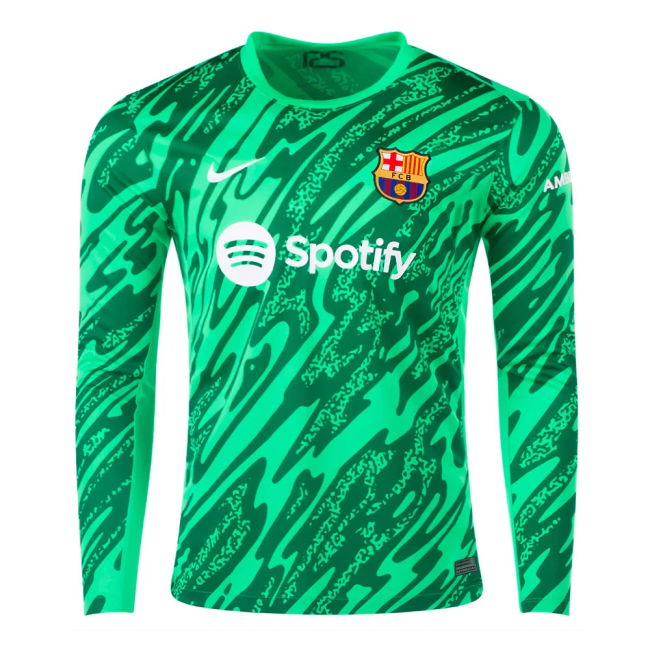 2024-2025 Barcelona Home Football Shirt (Green) Antibacterial