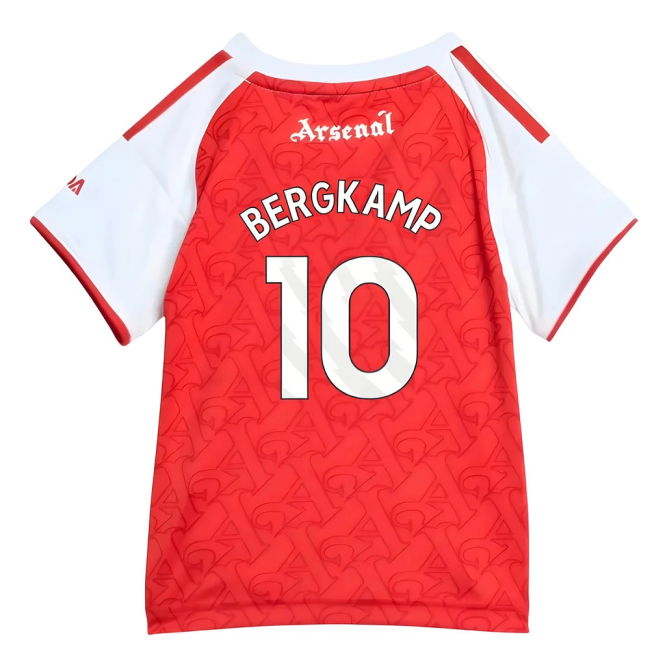 Arsenal Official Home Football Shirt 2025-20 Season Bergkamp 10 L M S