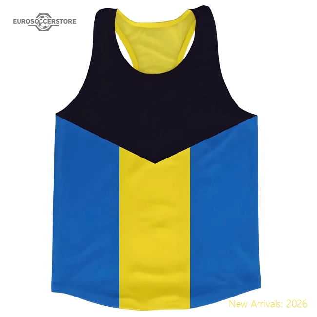Bahamas Flag Running Vest - Official Design - Match Quality