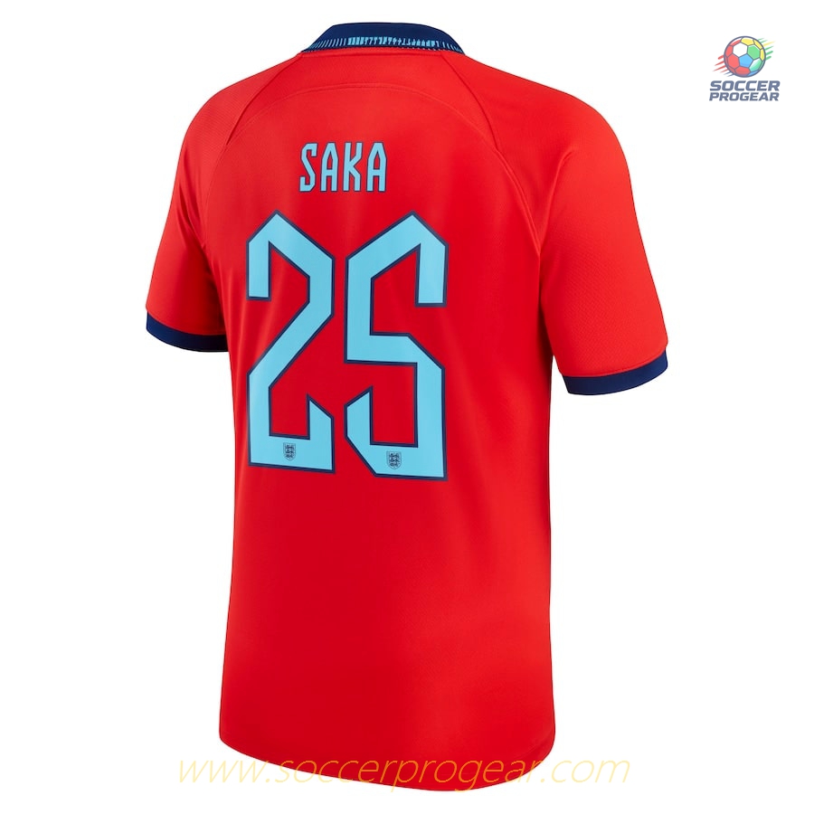 ENGLAND Match Quality AWAY WORLD CUP 2022 SAKA SHIRT