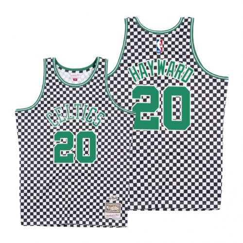 White Boston Celtics #20 Celtics Jersey - High-Quality Polyester