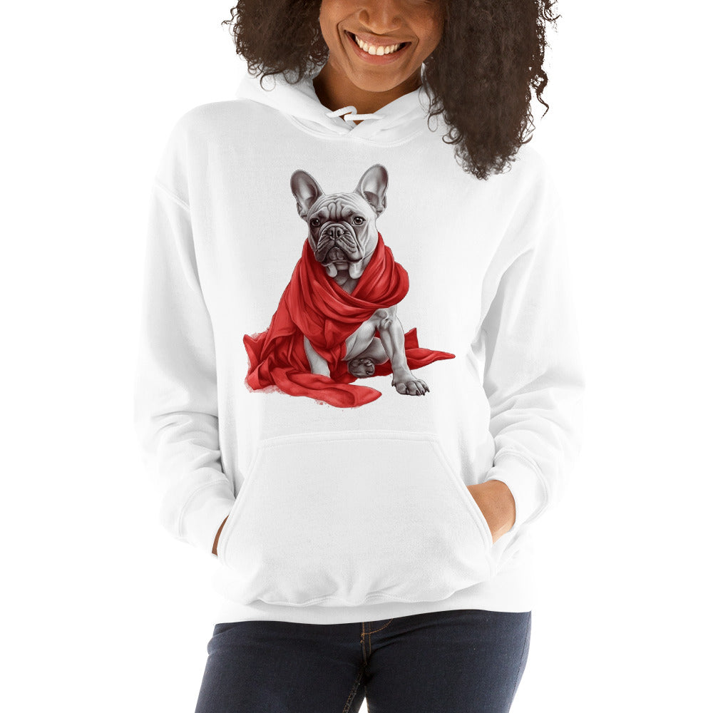 French Bulldog Frenchie Enthusiast Unisex Hoodie Snug & Trendsetting