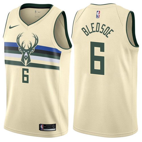 Eric #6 MIL Limited Stock NBA Performance Jersey Game-Day