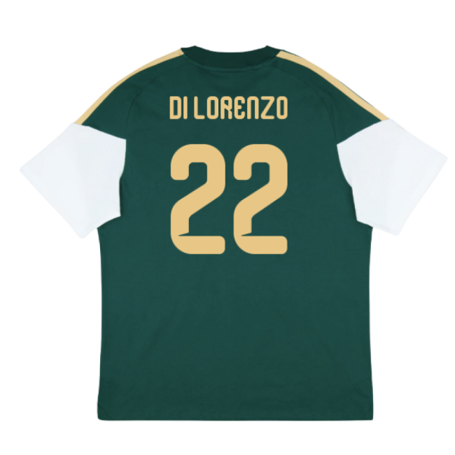 Official Genuine Italy 2026-2027 Italy Training Tee (Green) (Di Lor...