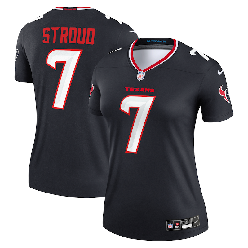 None C.J. Stroud HOU Texans Sleek High-Quality Jersey Football Apparel